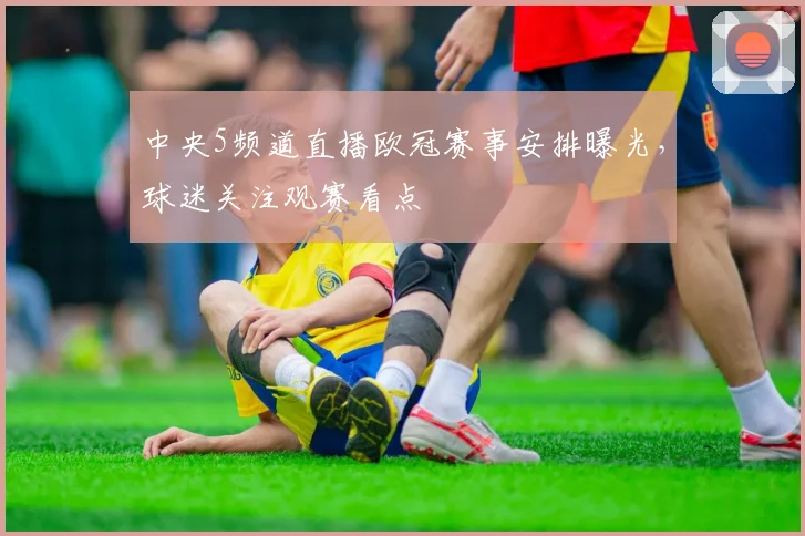 中央5频道直播欧冠赛事安排曝光,球迷关注观赛看点